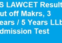 TS LAWCET Results