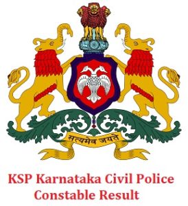 Karnataka Civil Police Constable Result