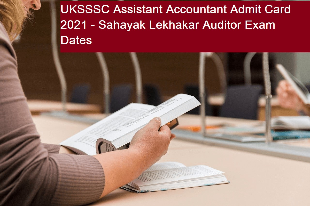 UKSSSC Assistant Accountant Admit Card
