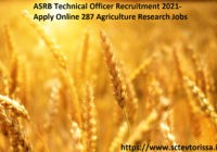 ASRB Technical Officer Recruitment