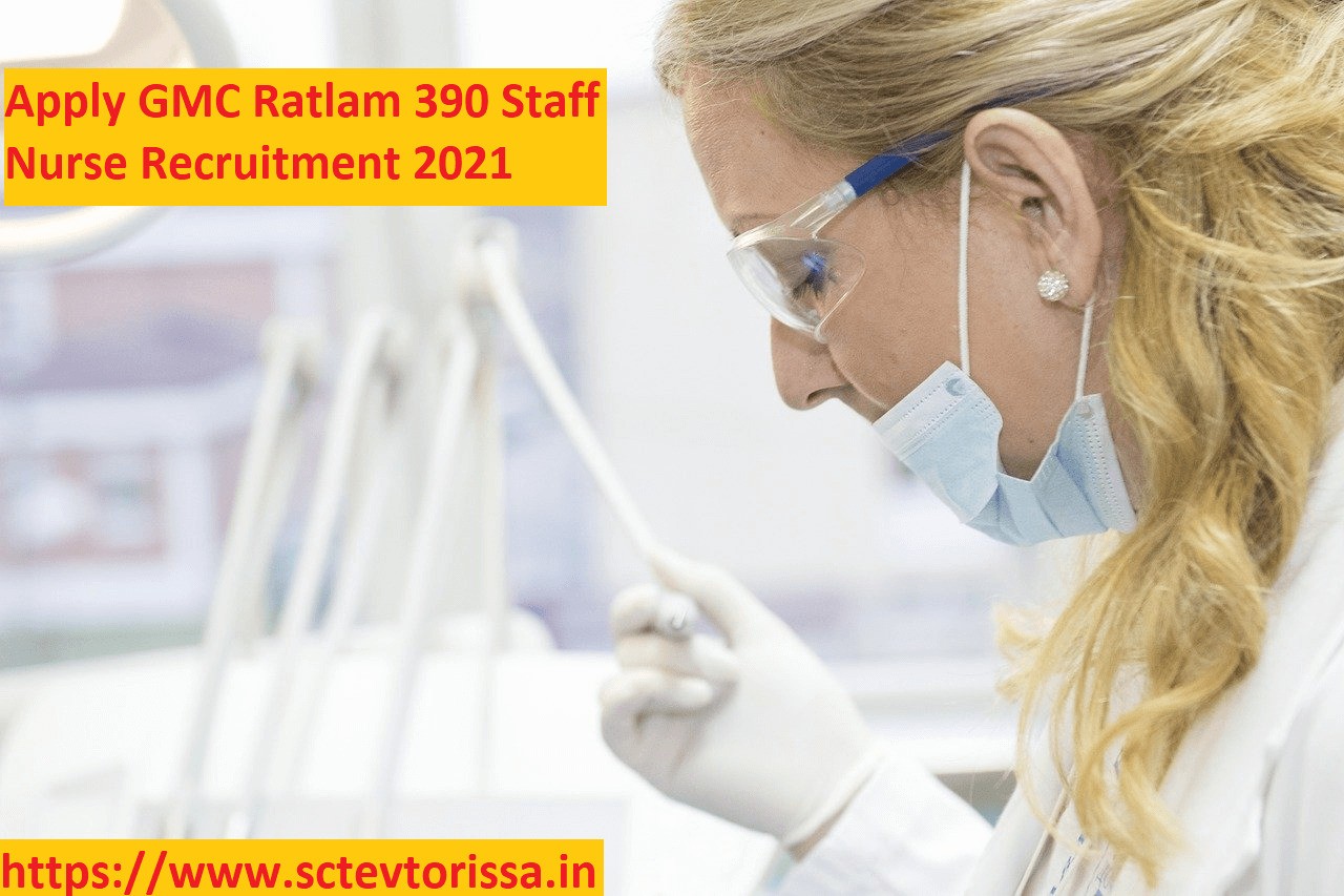 GMC Ratlam Staff Nurse Recruitment 2021