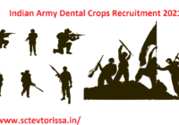 Indian Army Dental Crops Recruitment 2021