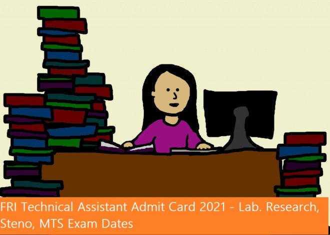 FRI Technical Assistant Admit Card