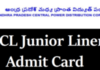 APCPDCL Junior Lineman Admit Card