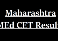 Maharashtra MED CET Result