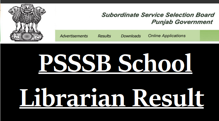 PSSSB School Librarian Result