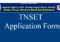 TNSET Application Form