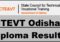 SCTEVT Odisha Diploma Result 2022
