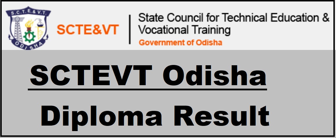 SCTEVT Odisha Diploma Result 2022