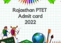Rajasthan PTET Call Letter here