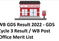 WB GDS Result 2022