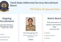 TN Police SI Answer Key