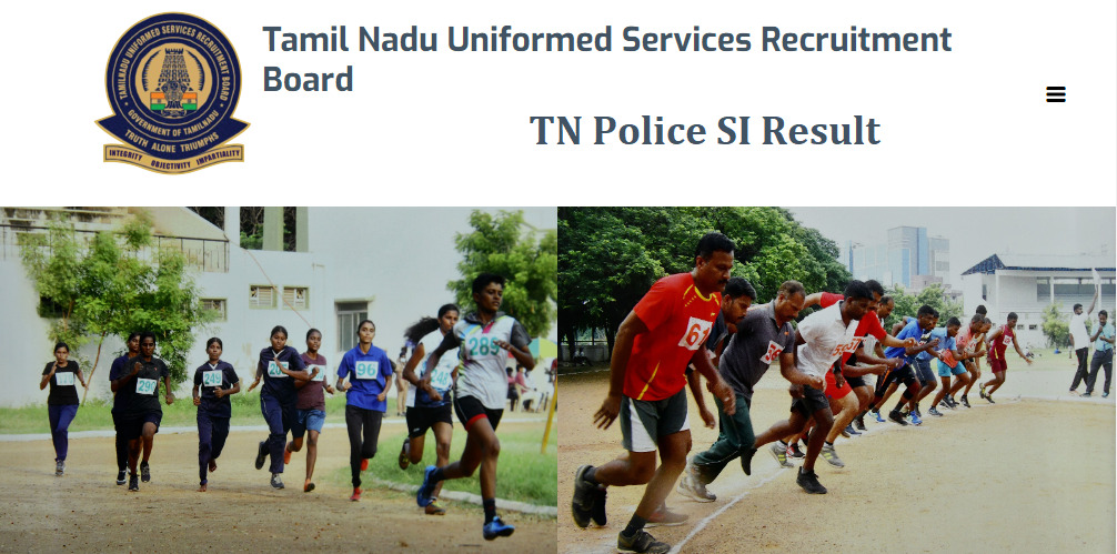 TN Police SI Result