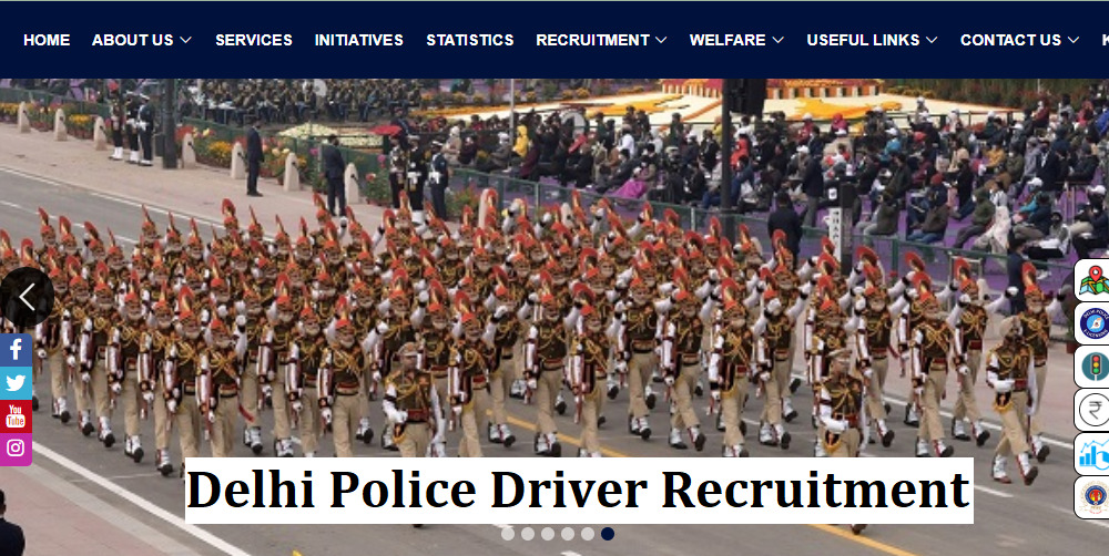 Delhi Police Driver Recruitment