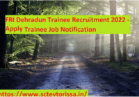 FRI Dehradun Trainee Recruitment