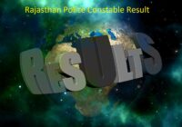 Rajasthan Police Constable Result 2022