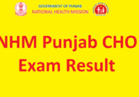 NHM-Punjab-CHO-Result