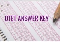 OTET Answer key 2022