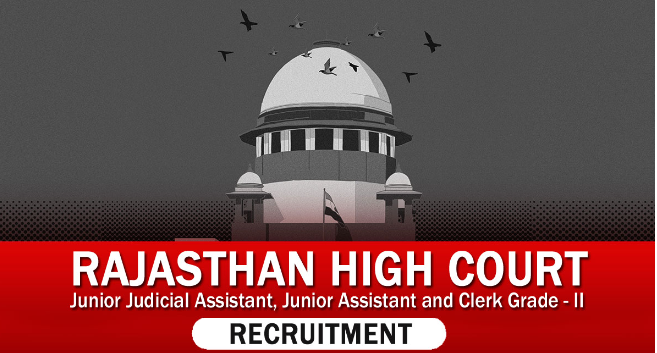 Rajasthan High Court LDC Recruitment 2022-2756 Clerk notification