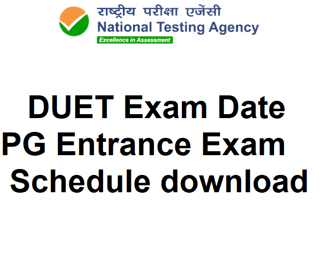 DUET-Exam-Date