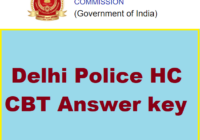 Delhi Police Head Constable Answer key