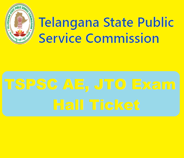 TSPSC AE Hall Ticket
