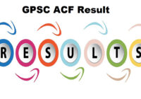 GPSC ACF Result