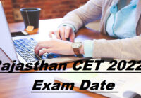 Rajasthan CET Exam Date