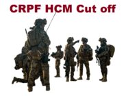 CRPF HCM Cut off