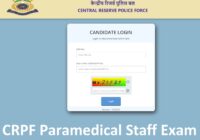 CRPF Paramedical Staff Answer Key