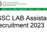 JSSC LAB Assistant Recruitment