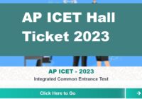 AP ICET Hall Ticket 2023