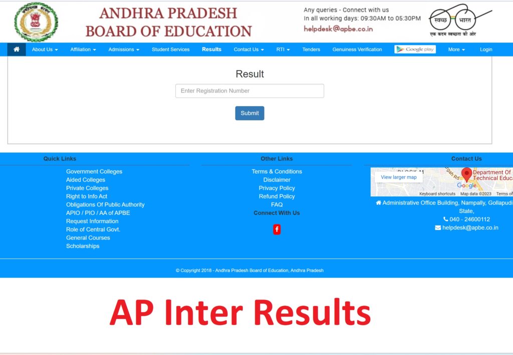 AP Inter Results
