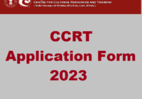 CCRT Application Form 2023