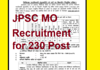 JPSC Medical Officer Recruitment
