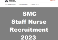 SMC Staff Nurse Recruitment 2023
