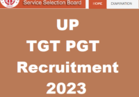 UP TGT PGT Recruitment 2023