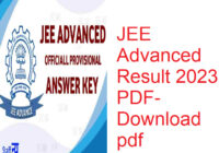 JEE Advanced Result