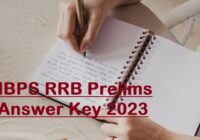 IBPS RRB Prelims Answer Key