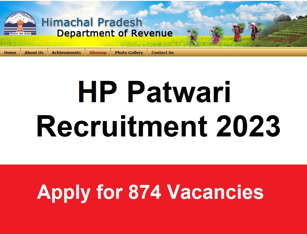 HP Patwari Recruitment 2023