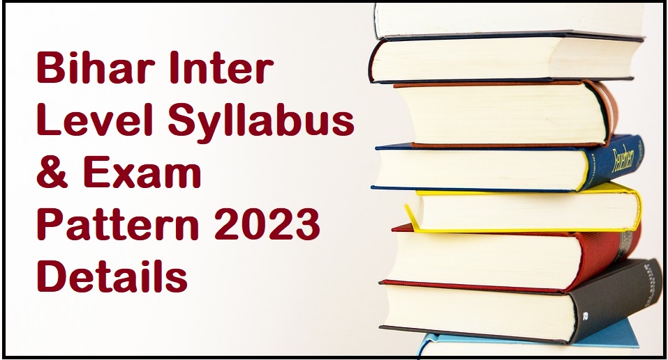 Bihar Inter Level Syllabus