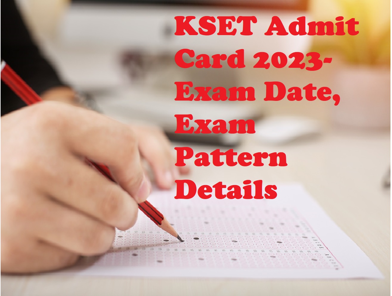 KSET Admit Card