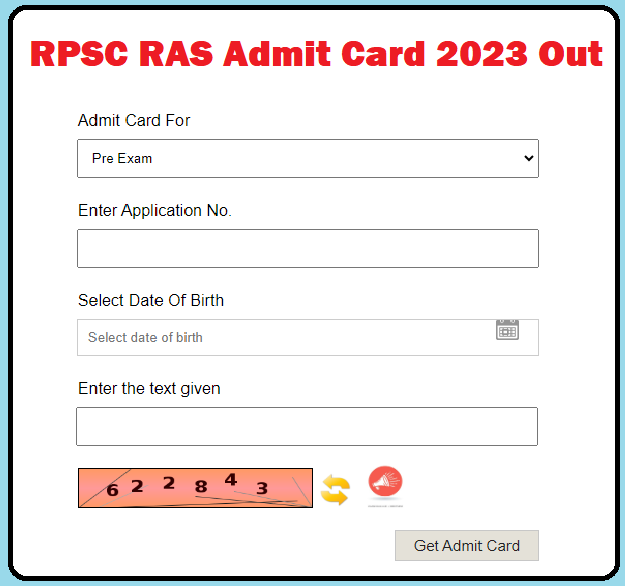 Rpsc Ras Admit Card 2023 Out Exam Date And Pattern
