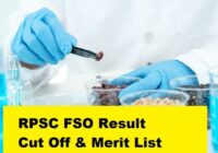 RPSC FSO Result 2024