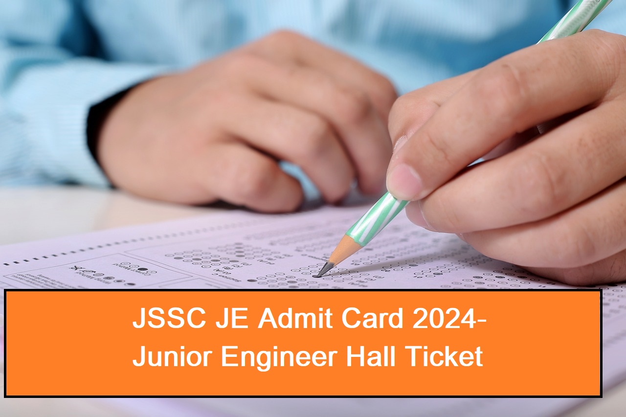 JSSC JE Admit Card