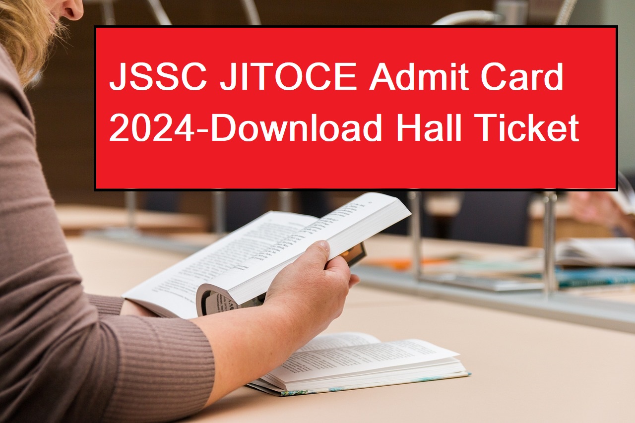 JSSC JITOCE Admit Card