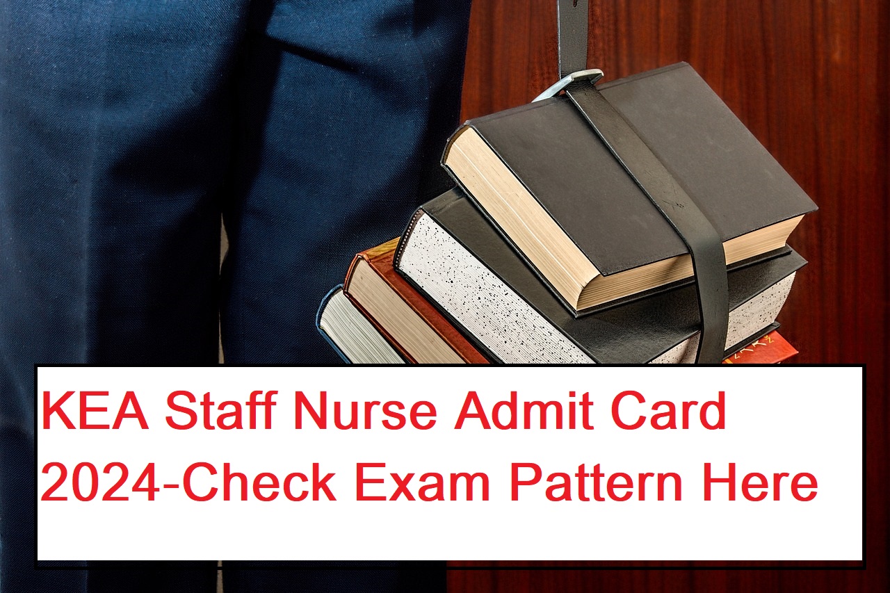 KEA Staff Nurse Admit Card